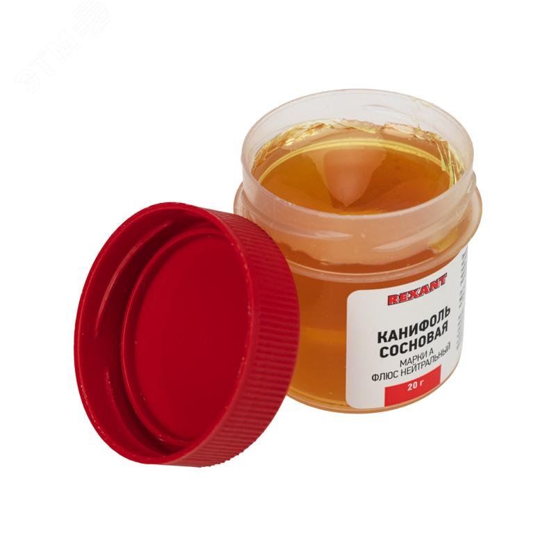 Канифоль сосновая марки А 20г (уп.10шт) 09-3710 - Rexant