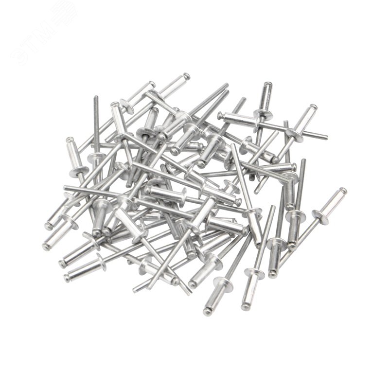 Заклепки 4.8x8 мм (упак. - 50 шт.) 12-5362 - Rexant