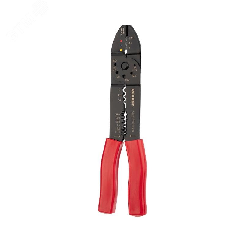 Кримпер для обжима након. и зачистки (HT-204 TL-204) 12-3033 - Rexant