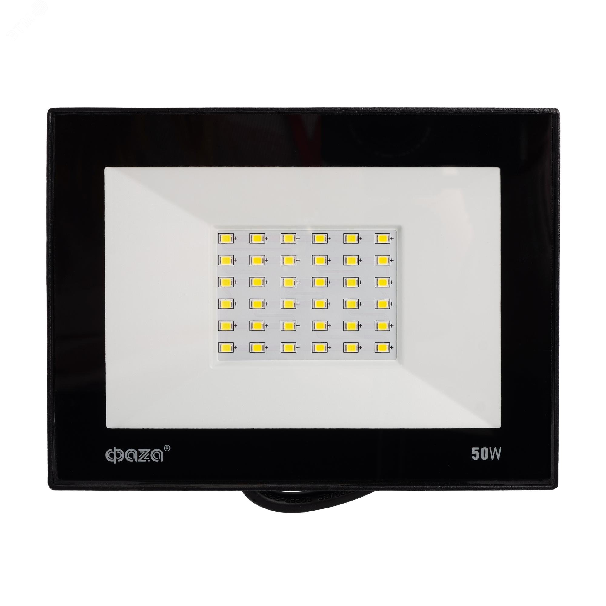 Прожектор светодиодный СДО-20 50Вт 6500К 4000Лм IP65--ФАZА 5047303 - Jazzway