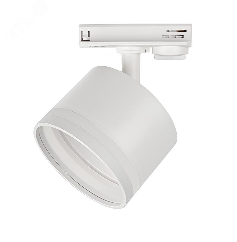 Светильник трековый PTR 31 под лампу GX53 WH 230В IP20 для диммир. ламп бел. Pro JazzWay 5052215 - Jazzway