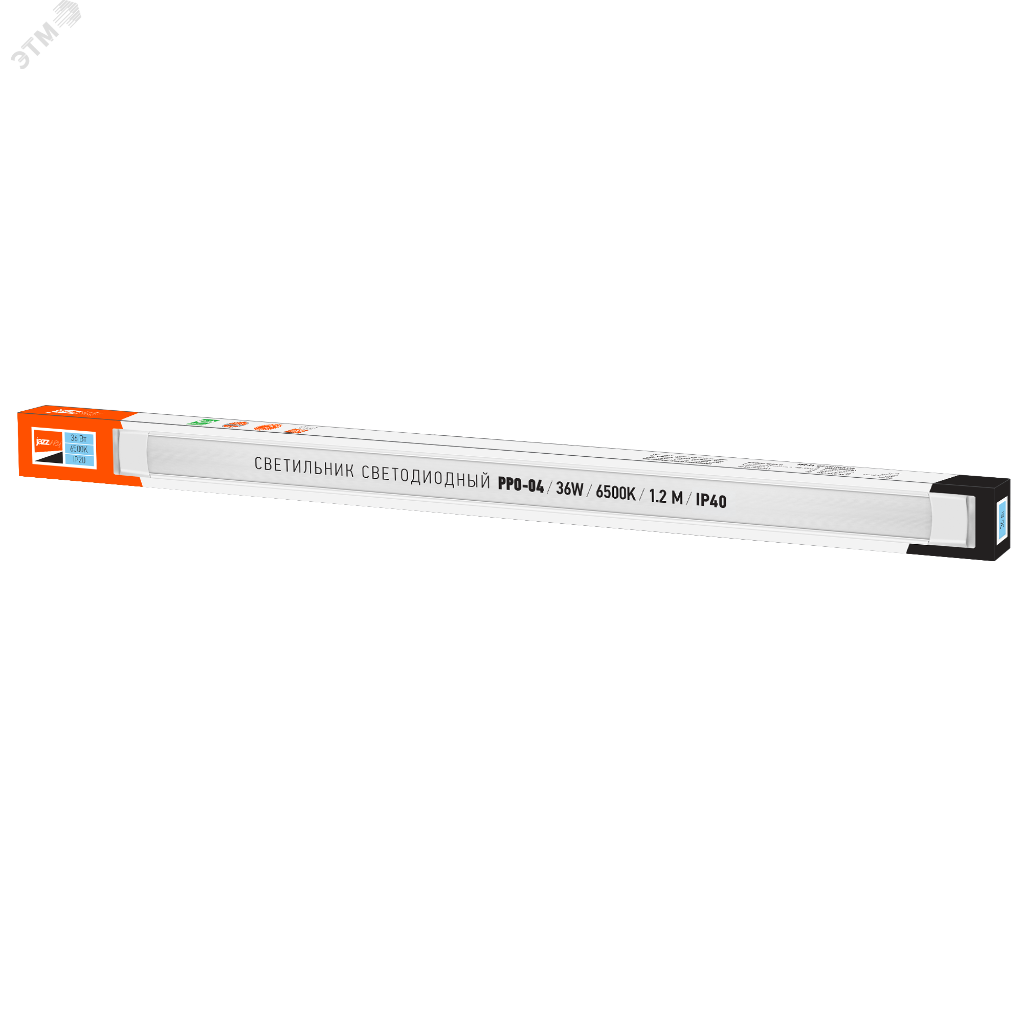 Светильник светодиодный PPO-04 1200 36Вт 6500К IP20 180-240В 50Гц ДПО 5030909 - Jazzway