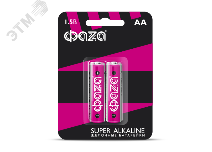 Элемент питания, LR 6 Super Alkalineблистер, 2 шт. 2858443 - Jazzway