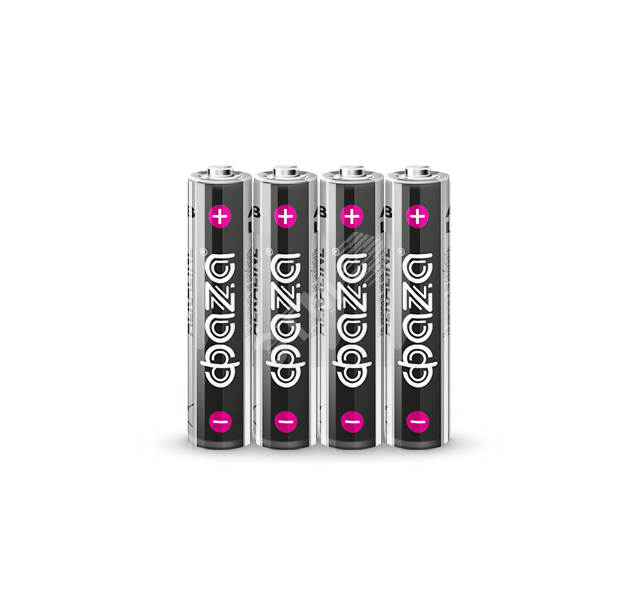Элемент питания LR03 (AAA) алкалиновая уп. 4 шт. Alkaline Shrink-4 5024472 - Jazzway