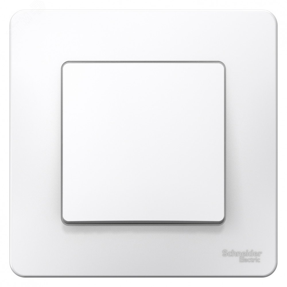 Переключатель проходной 1-кл. СП Blanca 10А IP20 (сх. 6) 250В бел. SE BLNVS010601 - Systeme Electric