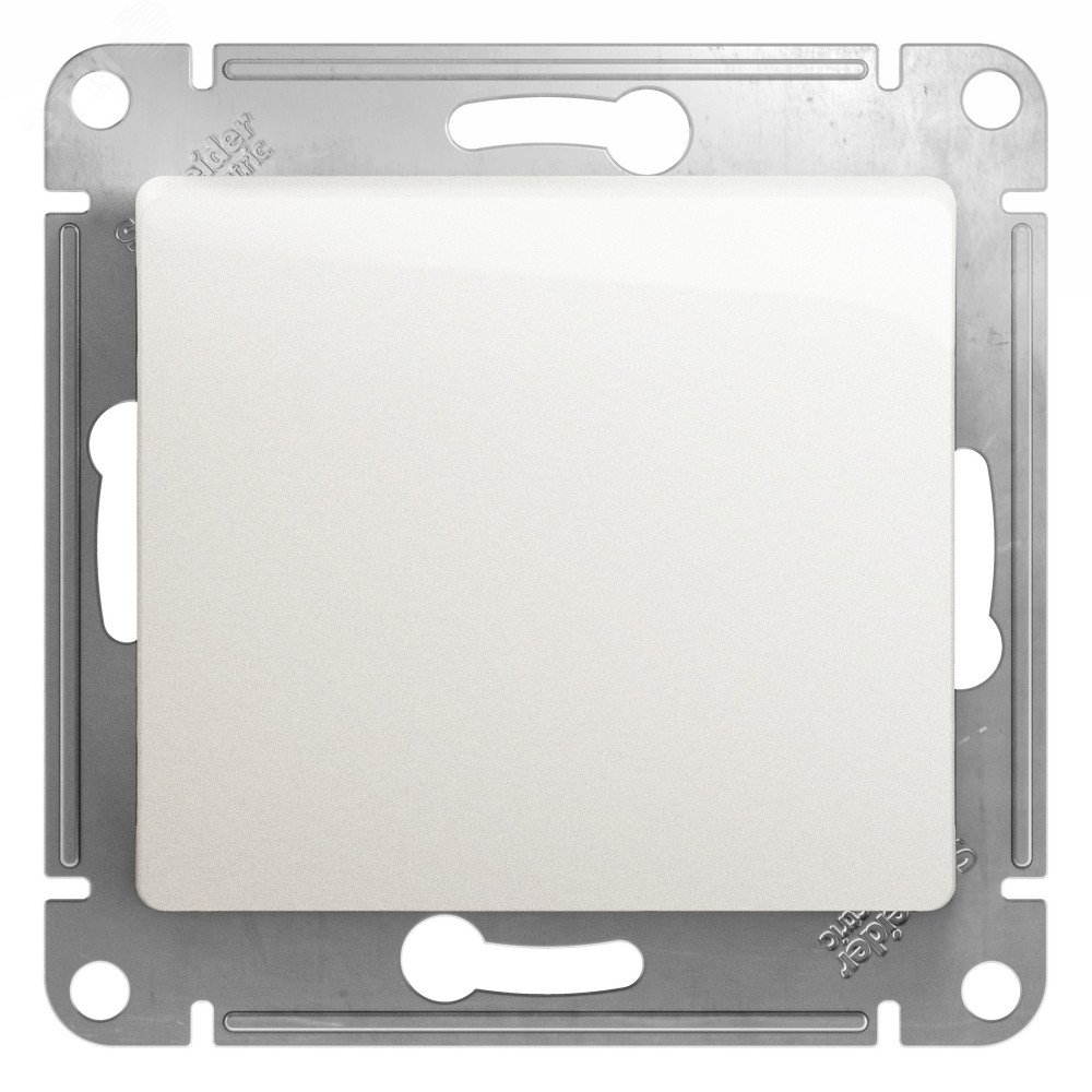 Выключатель 1-кл. СП Glossa 10А IP20 (сх. 1) 10AX механизм перламутр. SE GSL000611 - Systeme Electric