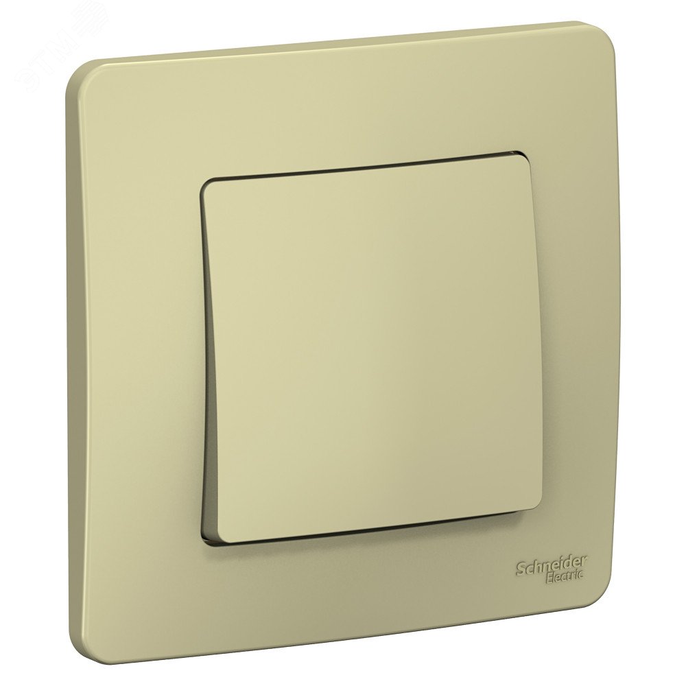 Выключатель 1-кл. СП Blanca 10А IP20 (сх. 1) 250В беж. SE BLNVS010107 - Systeme Electric