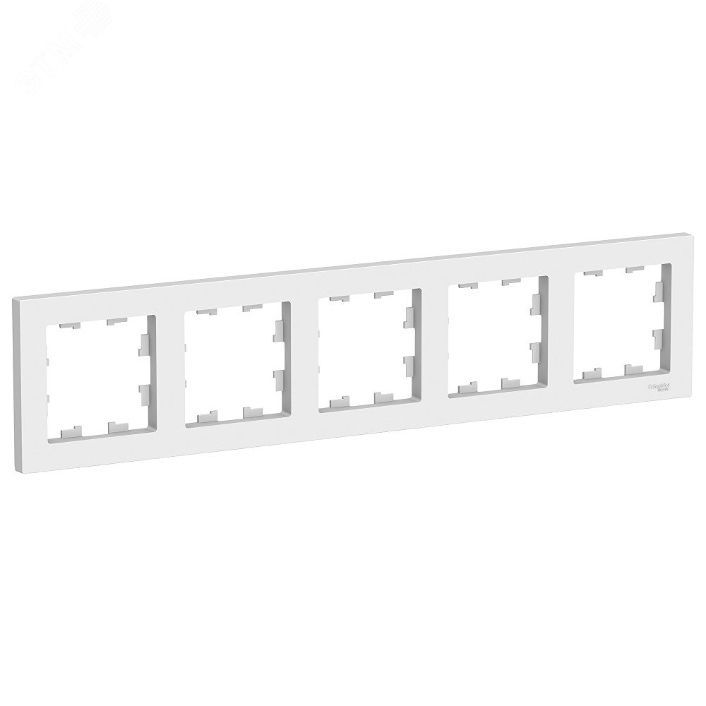 Рамка 5-м AtlasDesign универс. бел. SE ATN000105 - Systeme Electric