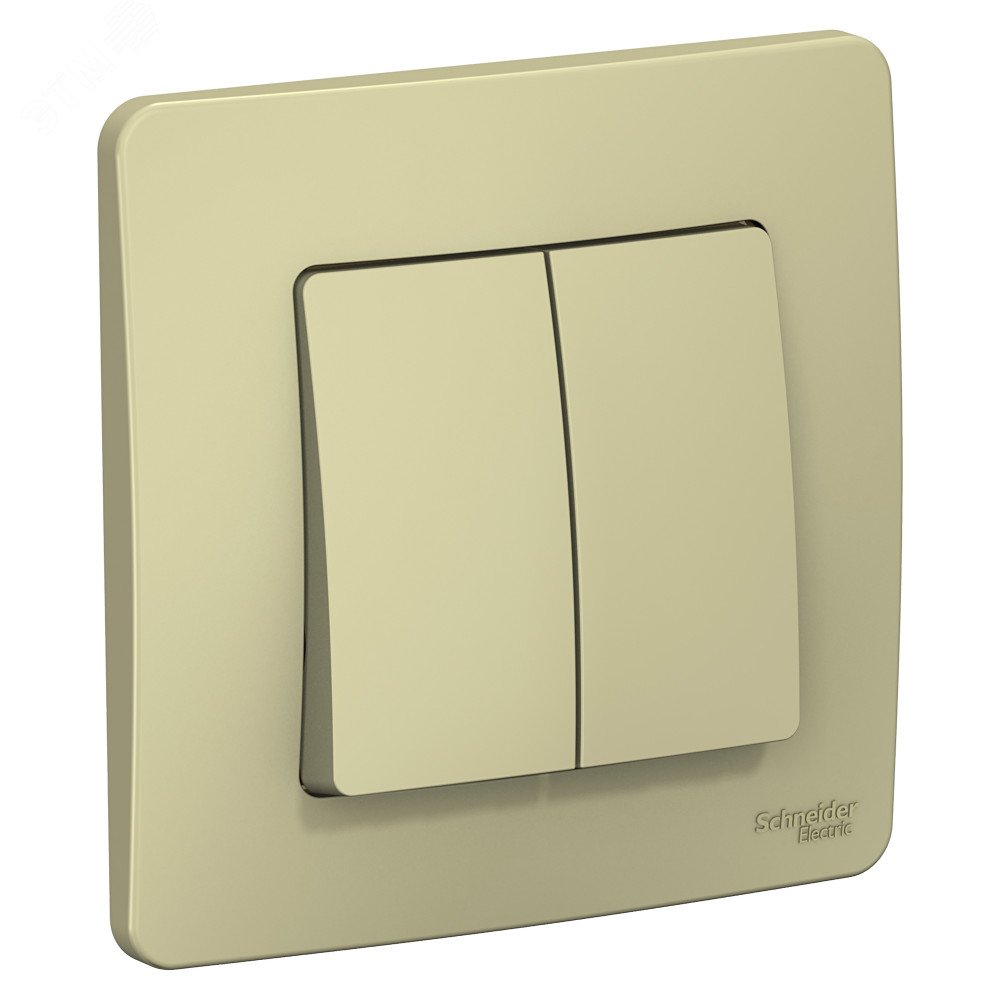 Выключатель 2-кл. СП Blanca 10А IP20 (сх. 5) 250В беж. SE BLNVS010507 - Systeme Electric