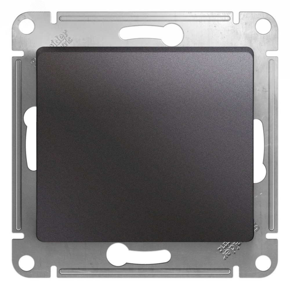 Выключатель 1-кл. СП Glossa 10А IP20 (сх. 1) 10AX механизм графит SE GSL001311 - Systeme Electric