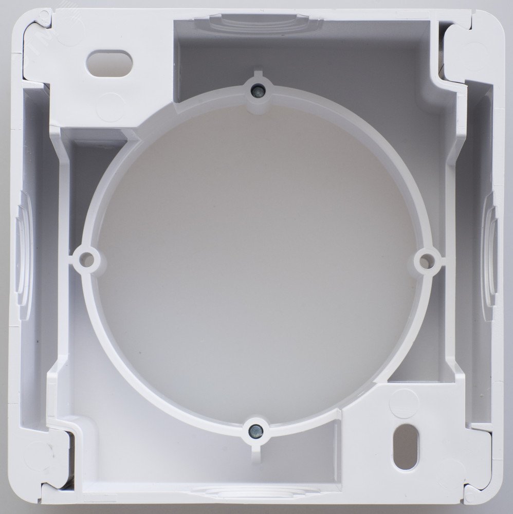 Коробка ОП Glossa бел. SE GSL000100 - Systeme Electric