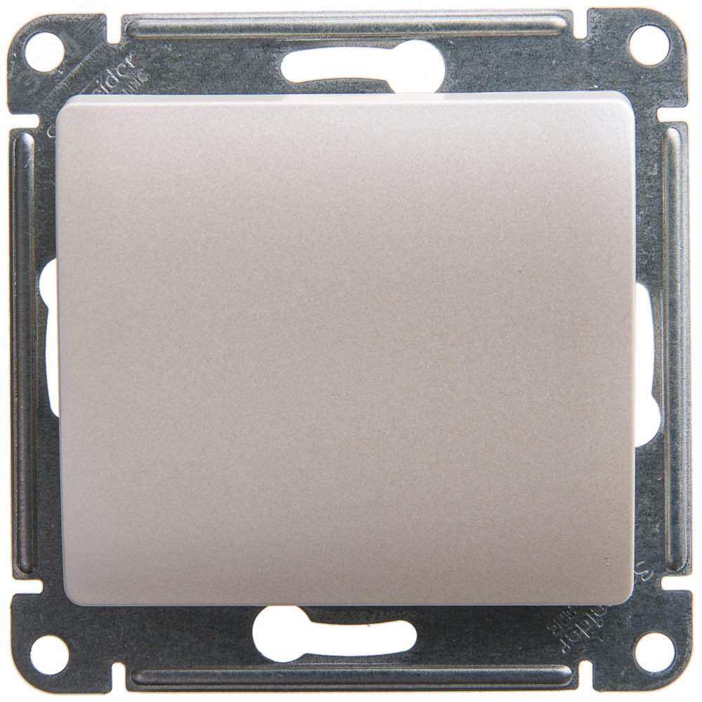 Переключатель перекрестный 1-кл. СП Glossa 10А IP20 (сх. 7) 10AX механизм перламутр. SE GSL000671 - Systeme Electric