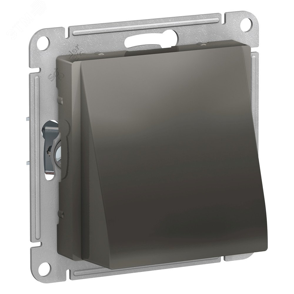 Вывод кабеля AtlasDesign механизм сталь SE ATN000999 - Systeme Electric
