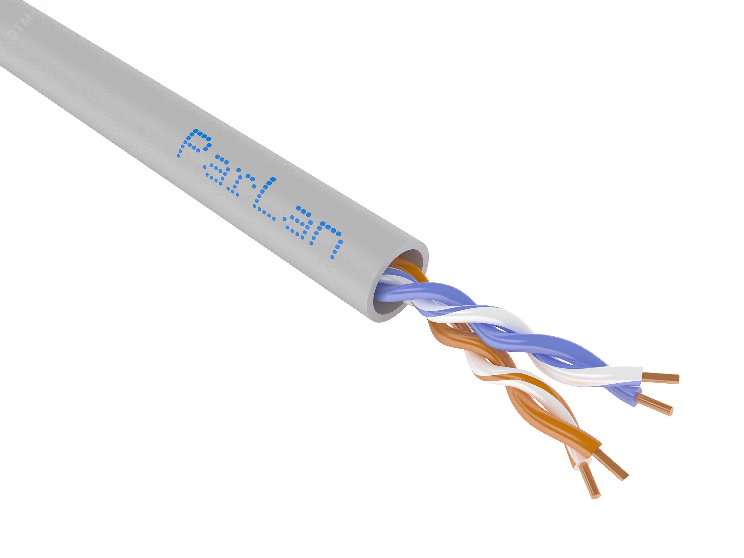 Витая пара ParLan U/UTP Cat 5e 2х2х0.52 PVC (305м) 102441 - Паритет