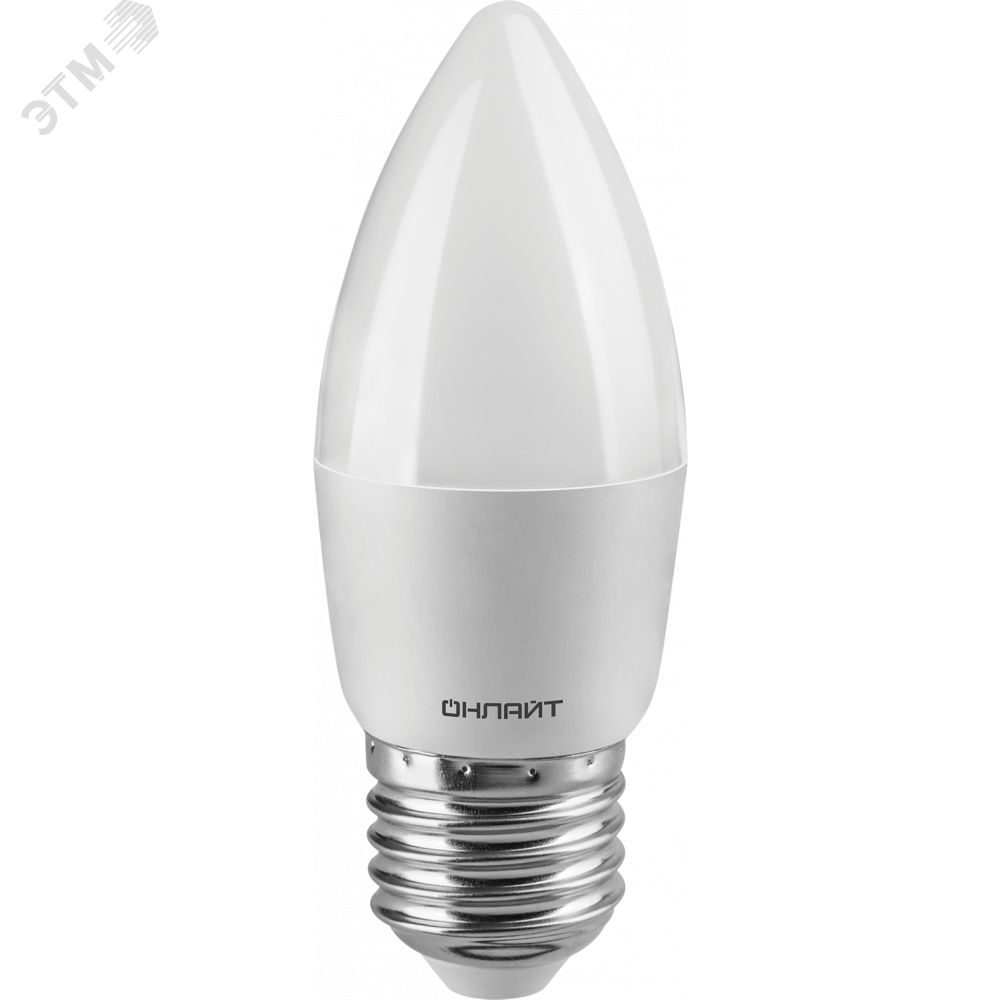 Лампа светодиодная 12вт OLL-C37-12-230-6.5K-E27-FR 26076 - Navigator