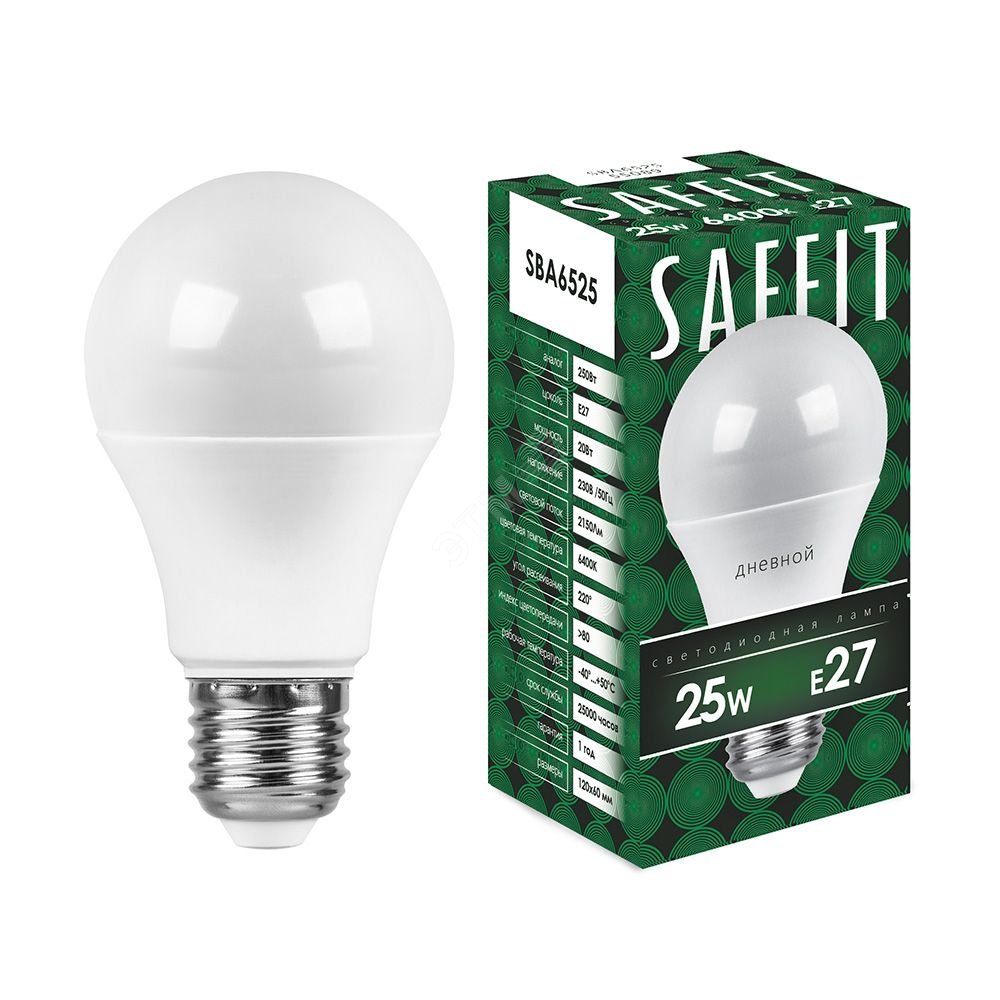 Лампа светодиодная LED 25вт Е27 дневной 55089 - Feron