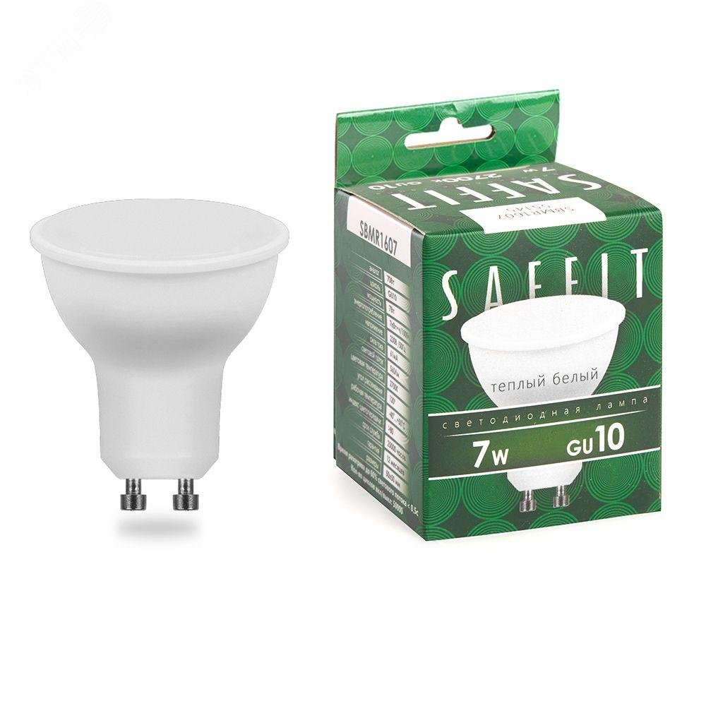 Лампа светодиодная LED 7вт 230в GU10 теплый 55145 - Feron