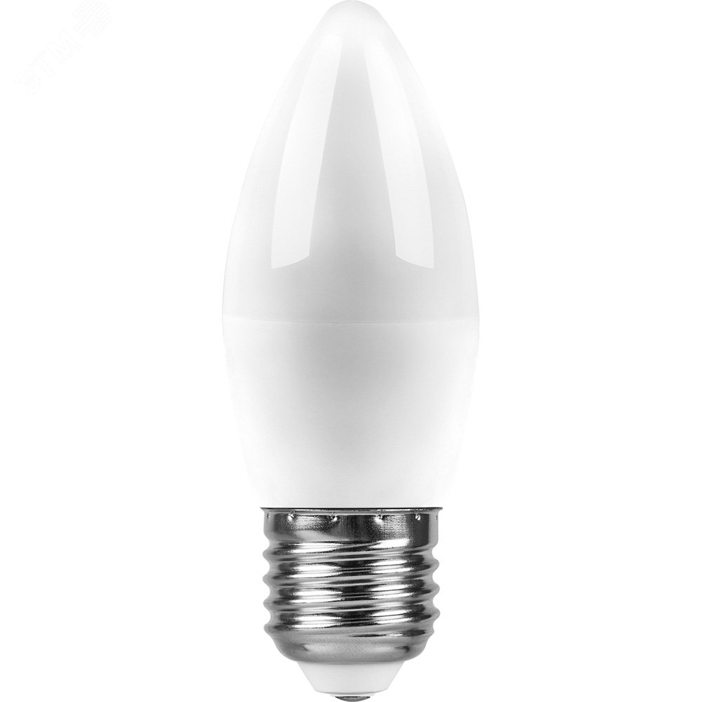 Лампа светодиодная LED 13вт Е27 белый матовая свеча 55167 - Feron
