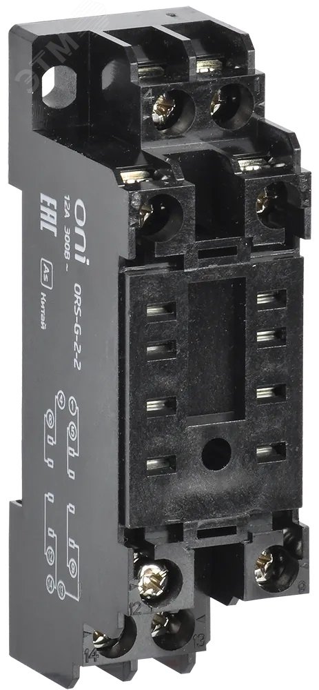 Розетка ORS-G-2-2 для реле OGR-2 2C ORS-G-2-2-G - IEK