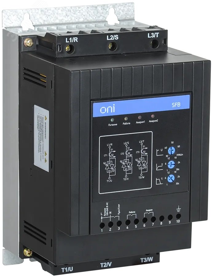 Устройство плавного пуска SFB 3Ф 380В 15кВт 30A Uупр 110-220В Modbus SFB-33-15-A-10 - IEK