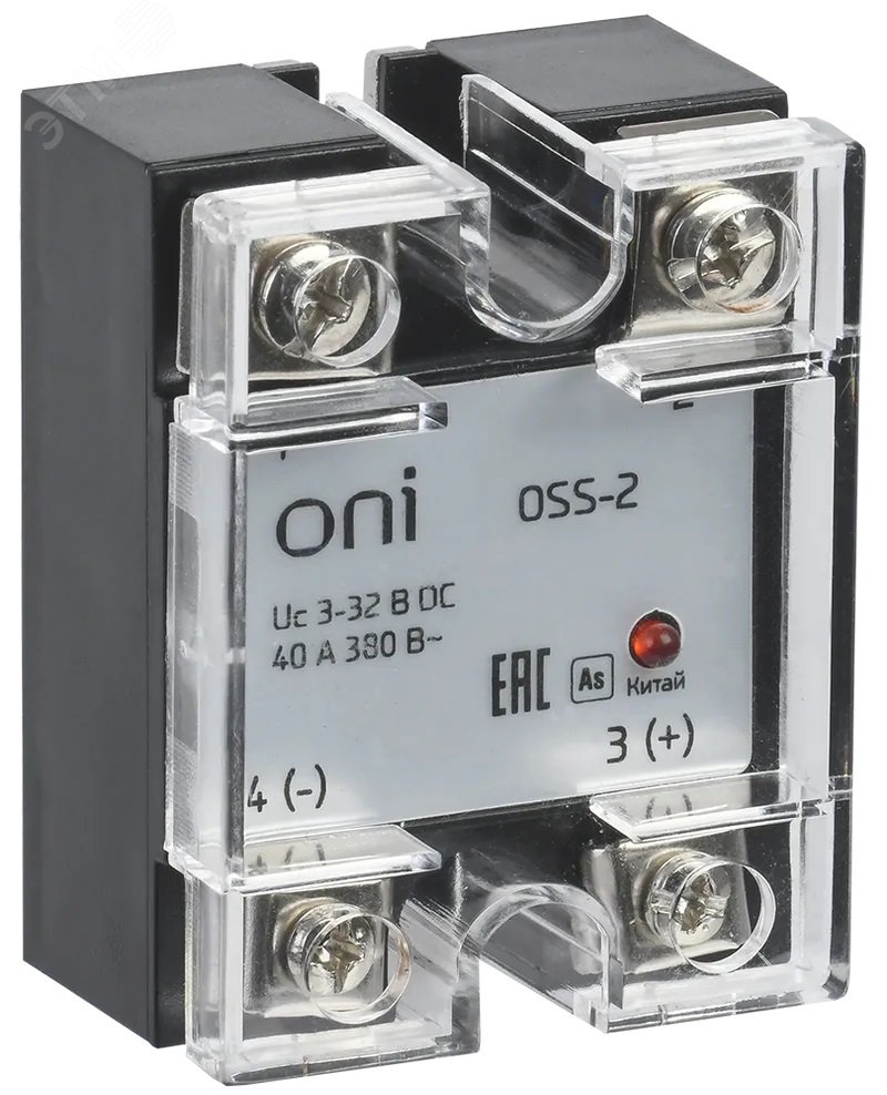 Реле твердотельное OSS-2 25А 380В AC 3-32В DC OSS-2-3-25-B - IEK
