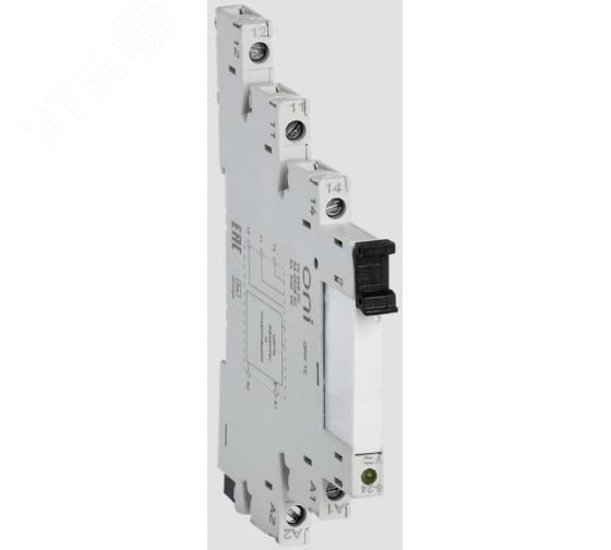 Реле интерфейсное тонкое и колодка 1A 24В DC (комплект) ORK-1-1A-DC24V - IEK