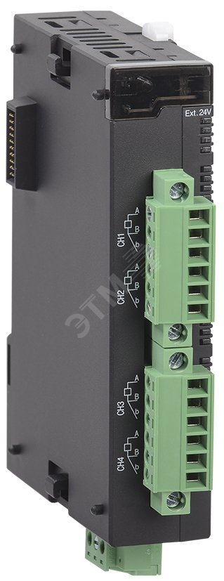 Модуль расширения термосопротивлений для ПЛК S. 4RTD PLC-S-RTD - IEK