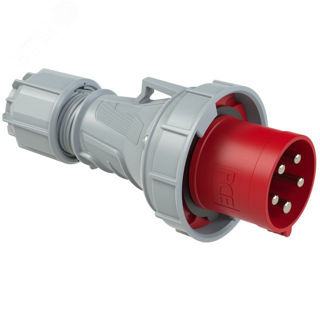 Вилка кабельная 63А/400V/3P+N+E/IP67 00-00002088 - ALPENBOX