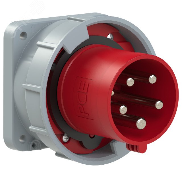 Вилка встраиваемая 63А/400V/3P+N+E/IP67 00-00002293 - ALPENBOX