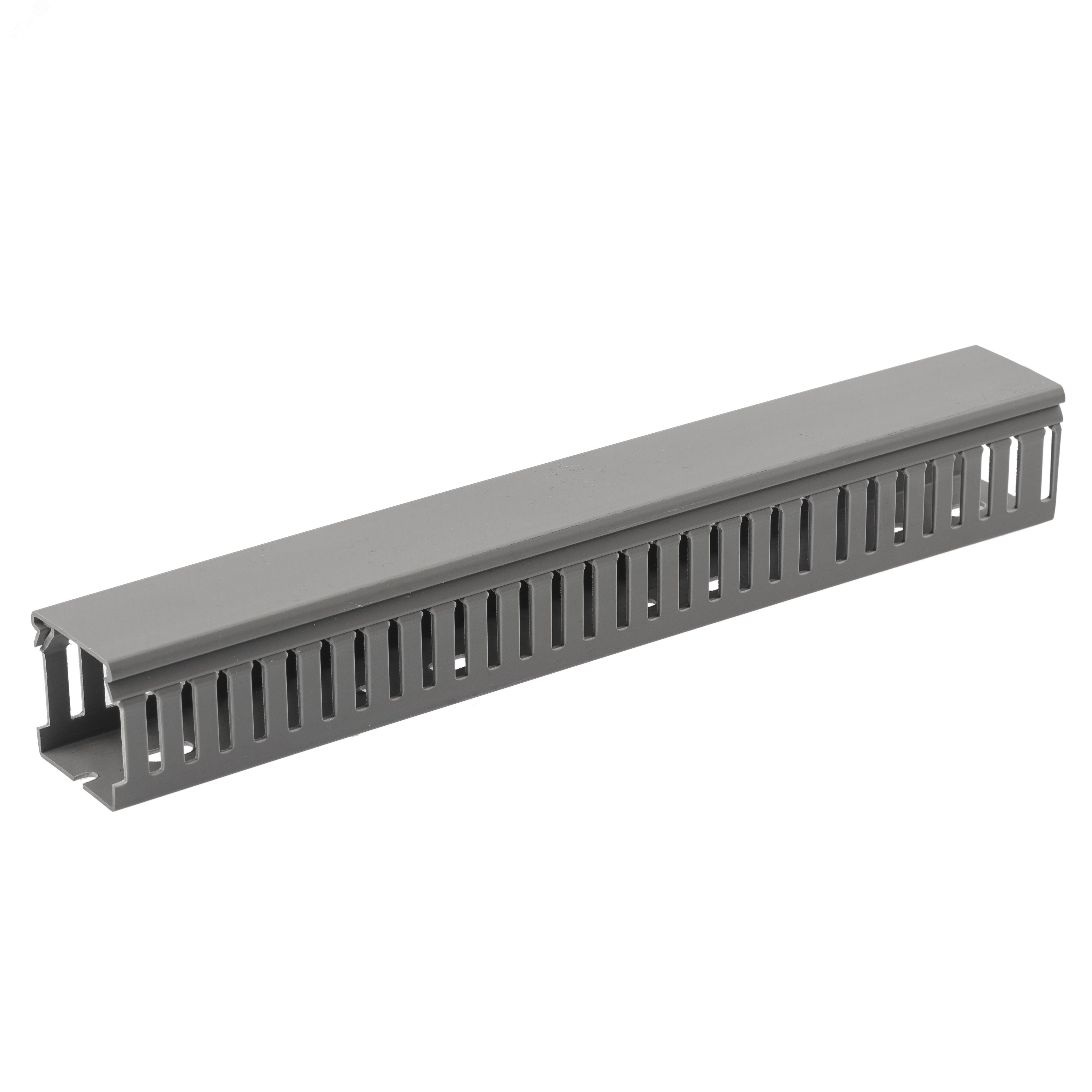 Кабель канал KK-25-25-PERF перфорированный 25х25 серый 100м Б0050771 - Эра