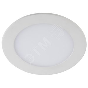 LED 1-9-6K Светильник светодиодный круглый LED 9W 220V 6500K (30/630) Б0019832 - Эра