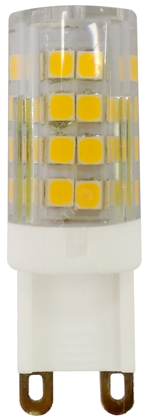 Лампочка светодиодная STD LED JCD-5W-CER-840-G9 G9 5Вт керамика капсула нейтральный белый свет Б0027864 - Эра