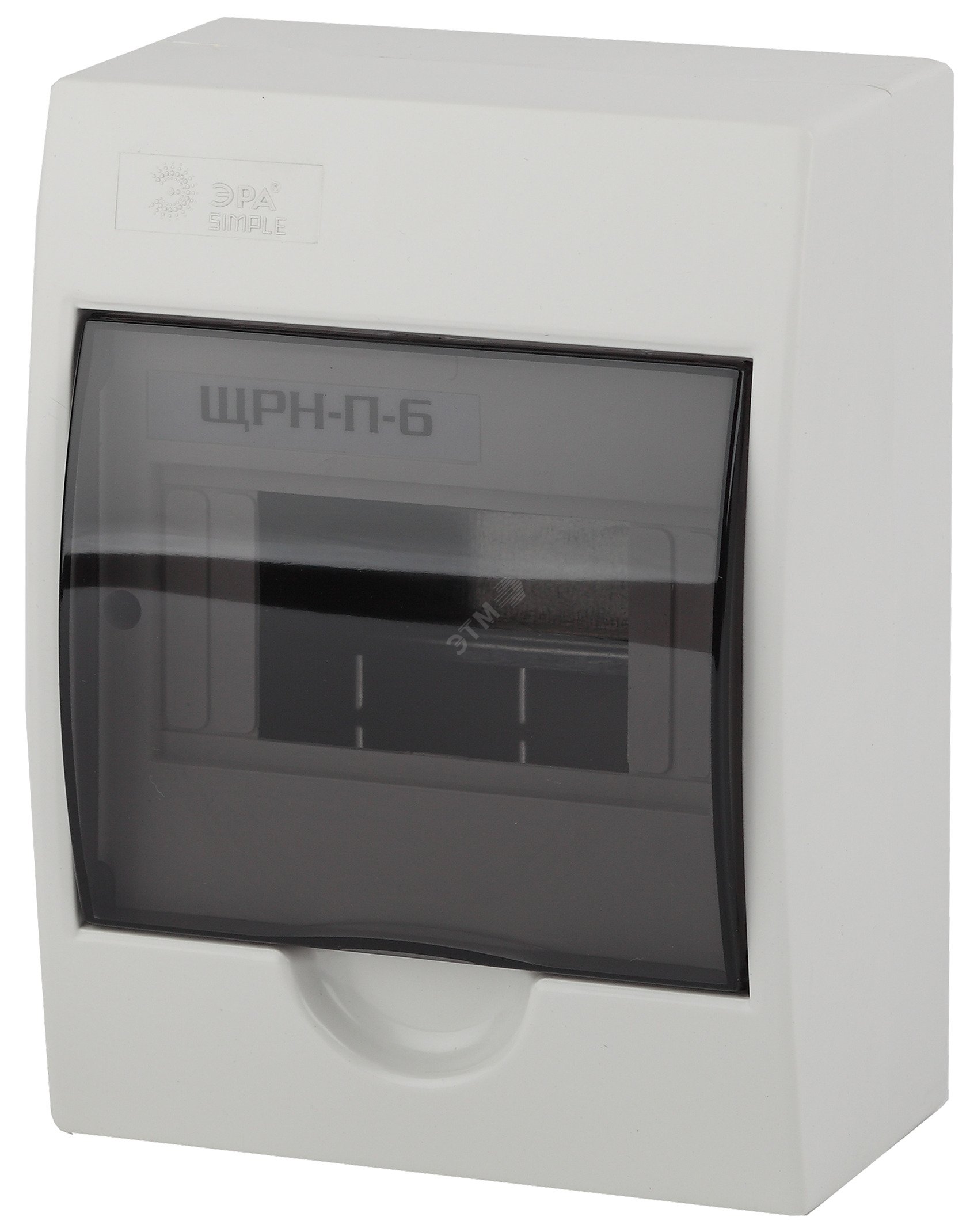Бокс ЩРН-П-6 мод. навесной пластик IP41 SIMPLE NO-box_simple-plastic_6_surface Б0041522 - Эра
