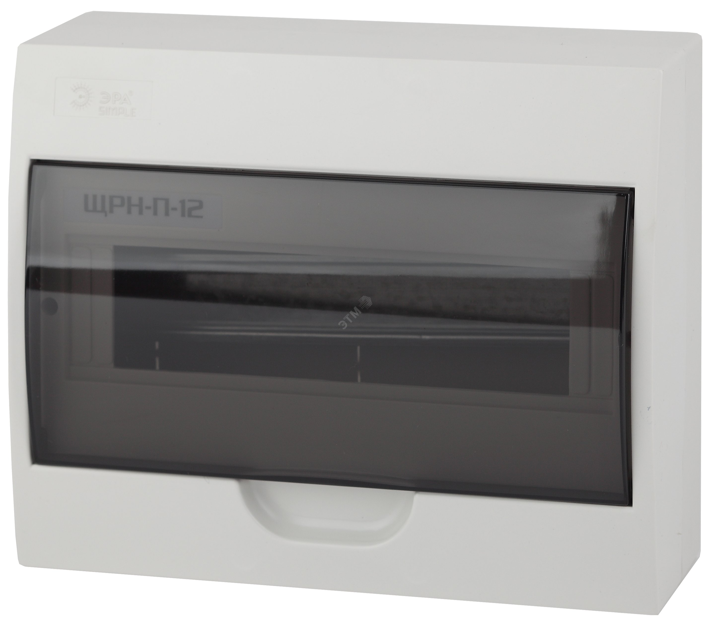 Бокс ЩРН-П-12 мод. навесной пластик IP41 SIMPLE NO-box_simple-plastic_12_surface Б0041525 - Эра