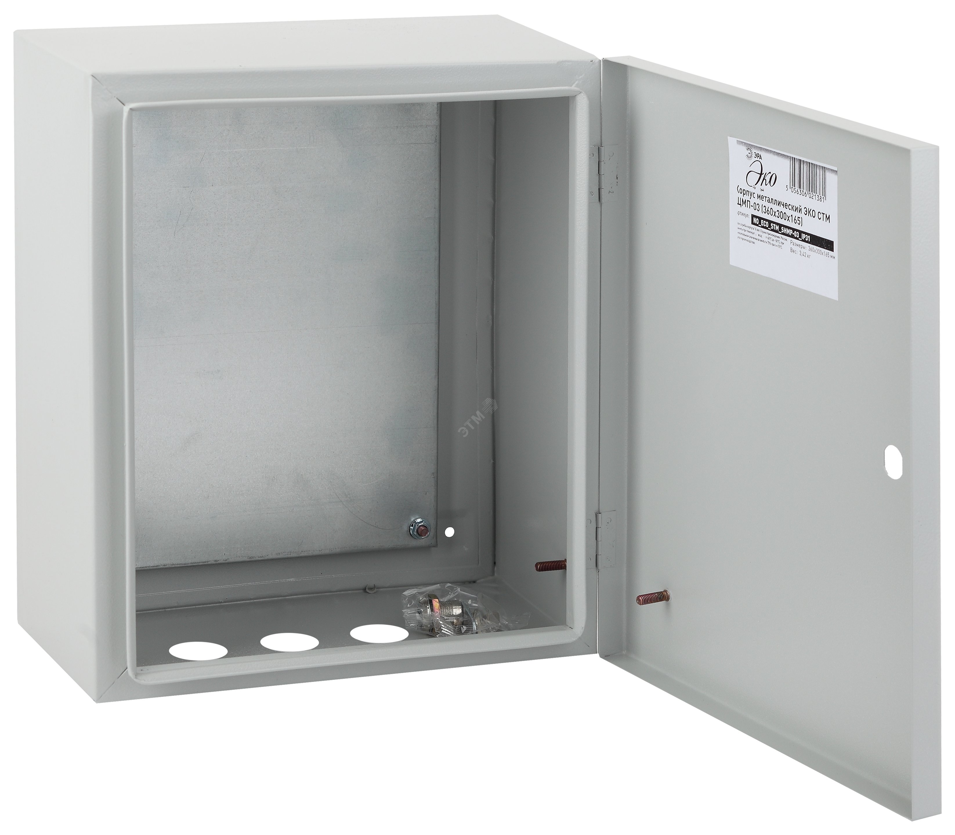 Корпус металлический ЩМП-03 SIMPLE 360х300х175 IP31 NO_SIMPLE_SHMP-03_IP31 Б0041654 - Эра