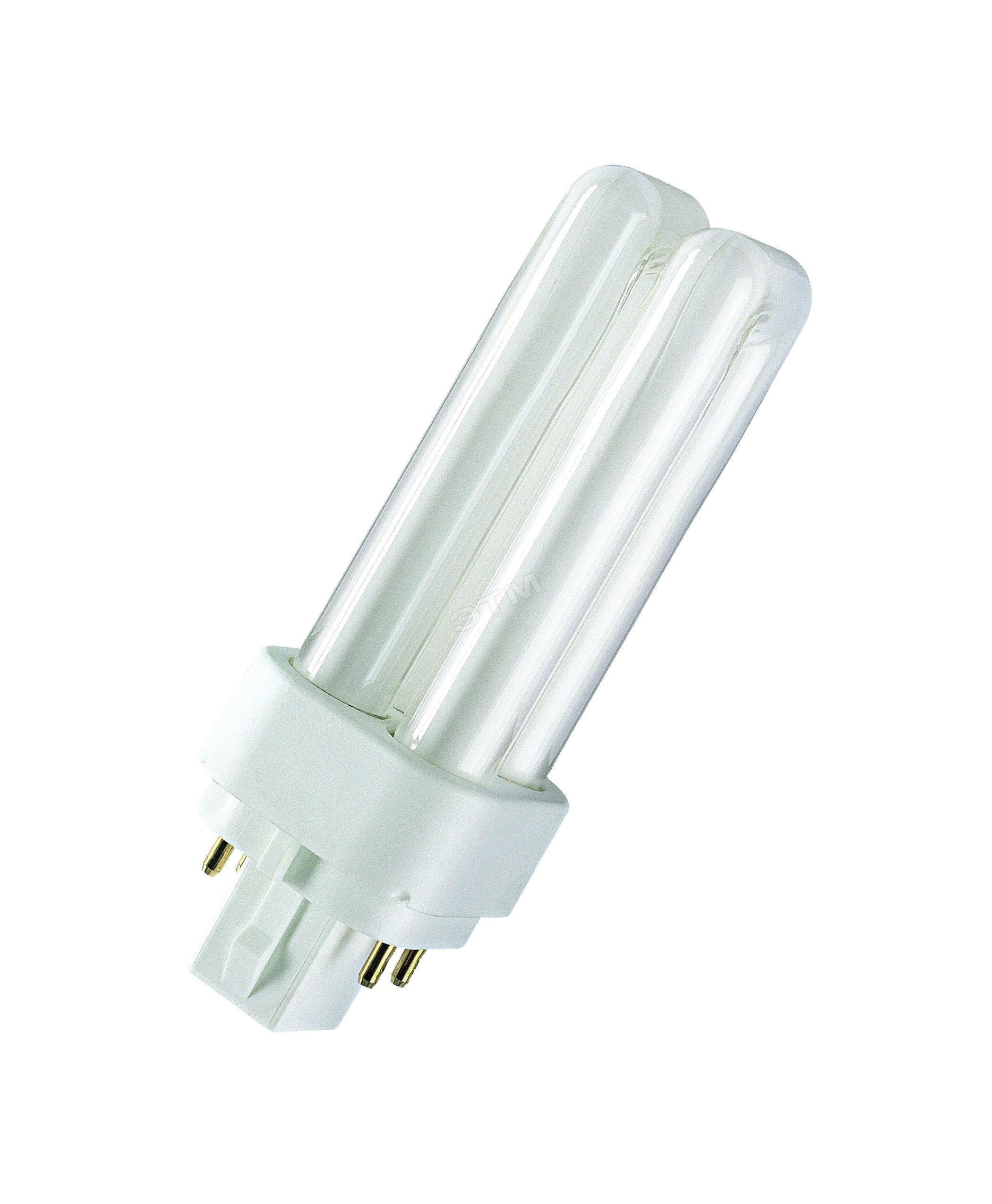 Лампа люминесцентная компактная DULUX D/E 18Вт/830 G24q-2 OSRAM 4099854122354 - LEDVANCE