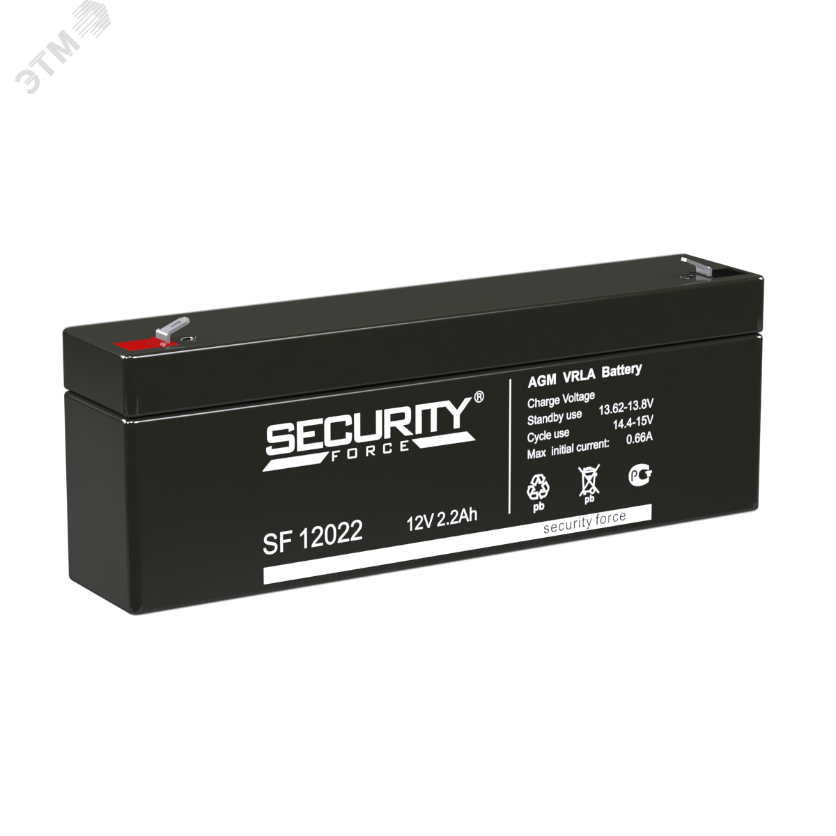 Аккумулятор SF 12В 2.2Ач 4614030010002 - Security Force