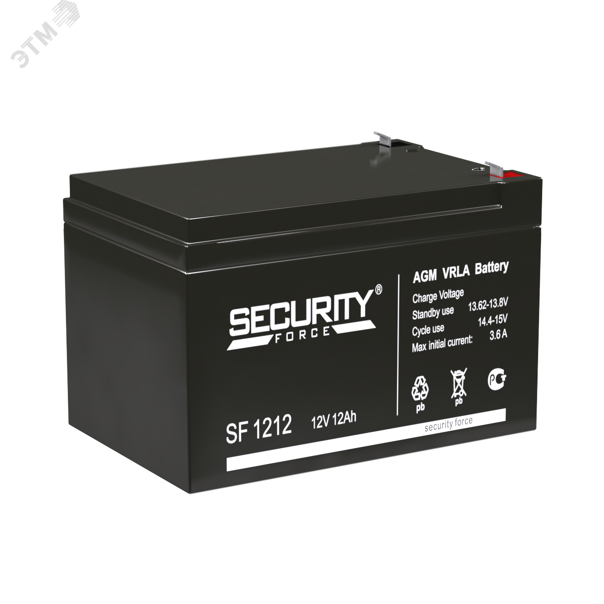 Аккумулятор SF 12В 12Ач 4614030010001 - Security Force