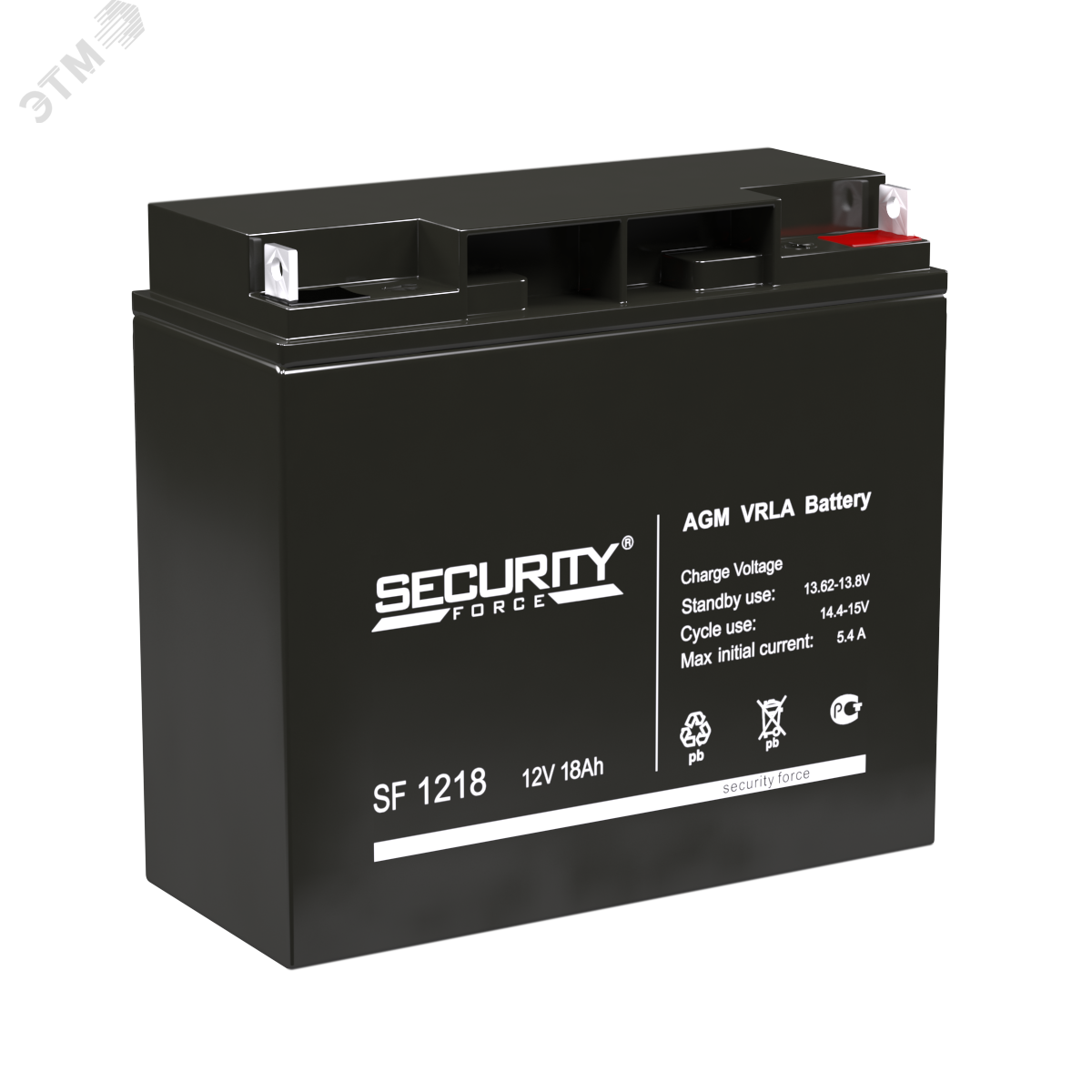 Аккумулятор SF 12В 18Ач 4614030010012 - Security Force