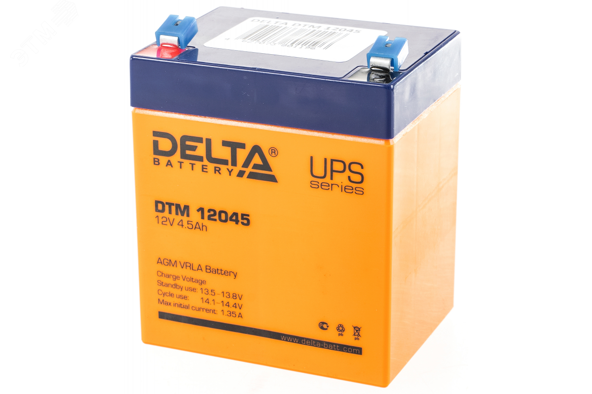 Аккумулятор DTM 12В 4.5Ач 4614010050003 - DELTA