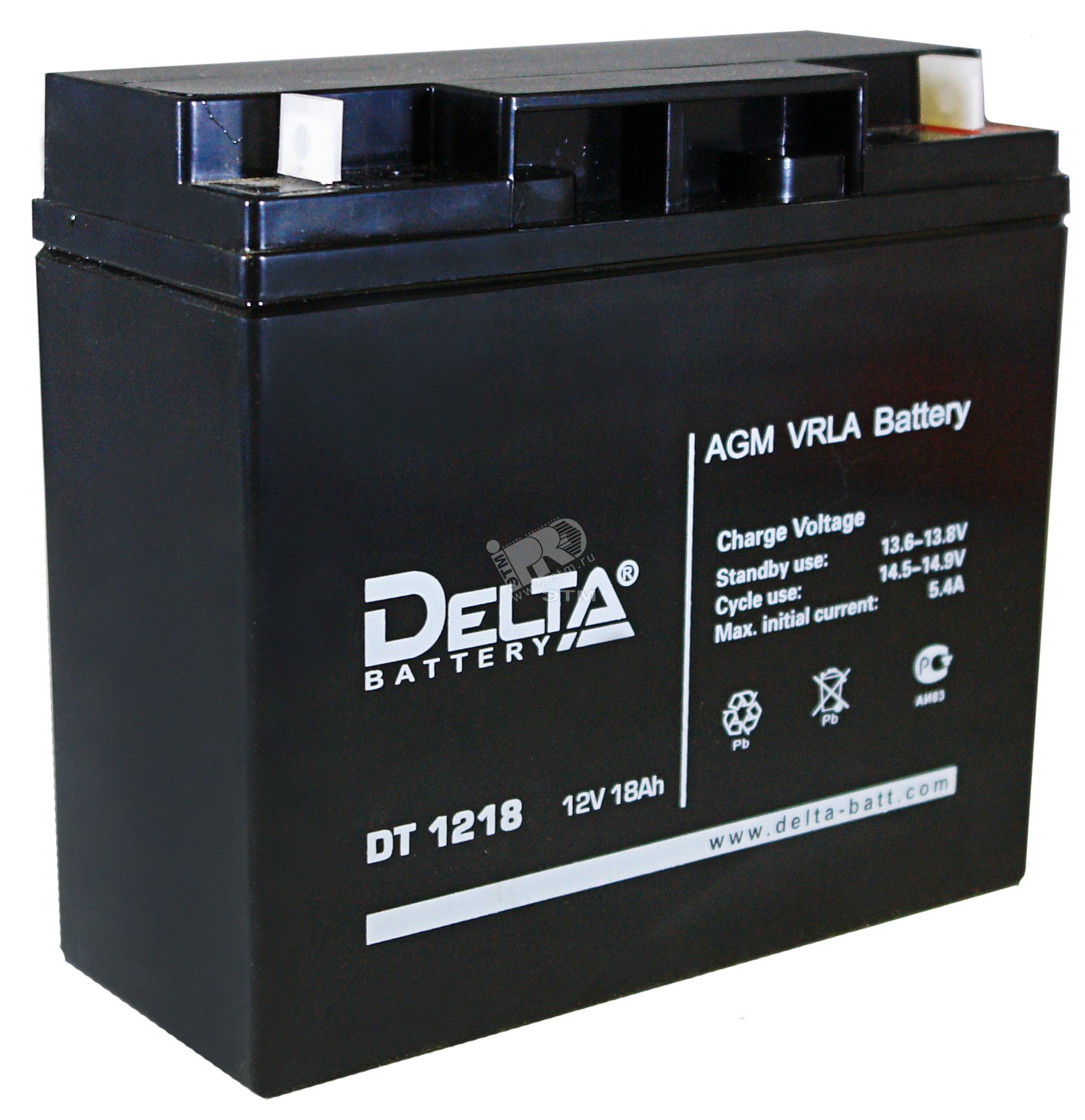 Аккумулятор DT 12В 18Ач 4614010040015 - DELTA