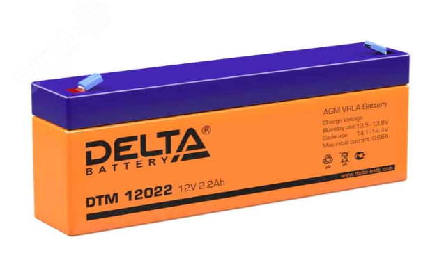 Аккумулятор DTM 12В 2.2Ач 4614010050001 - DELTA