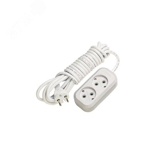 Удлинитель 2х2м без заземл. 10А IP20 MGP102 - Makel