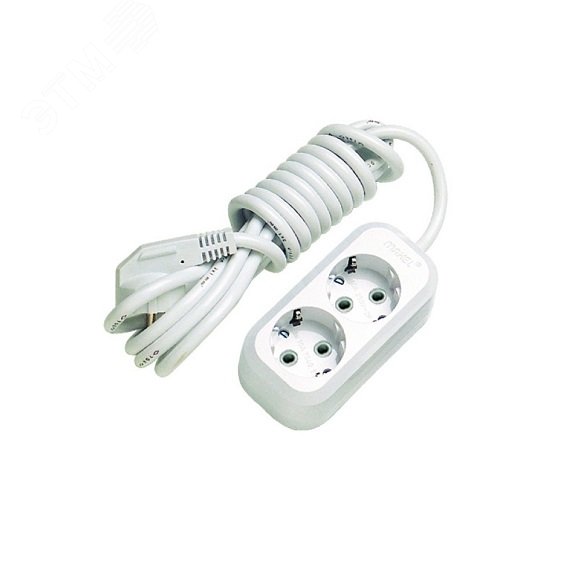Удлинитель 2х3м с заземл. 16А IP20 MGP113 - Makel