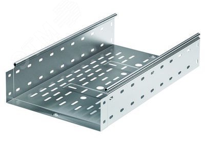 Лоток листовой перфорированный 400х80 L3000 сталь 1мм 35306 - DKC