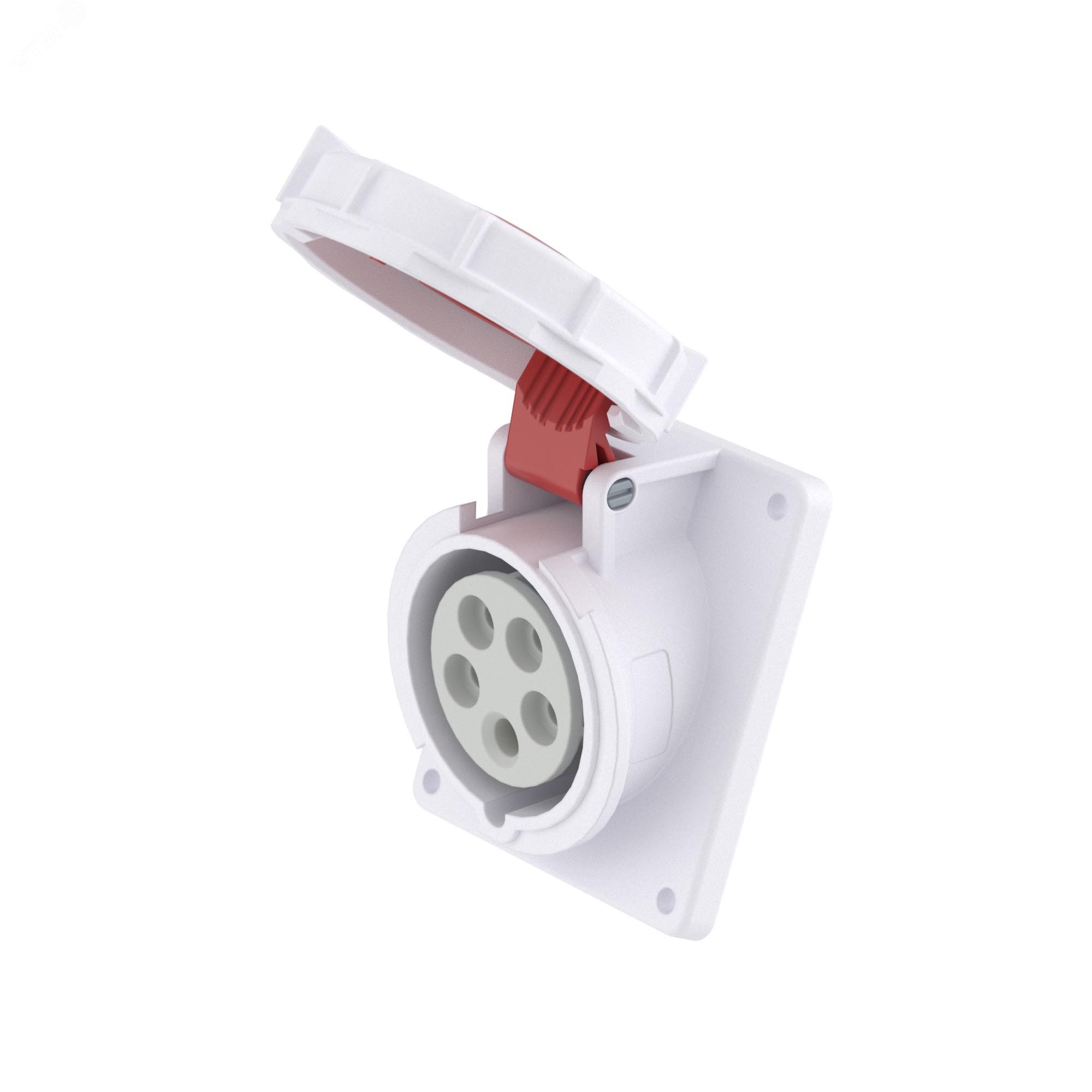 Розетка панельная с наклоном IP67 32A 3P+E+N 400В DIS4183267 - DKC