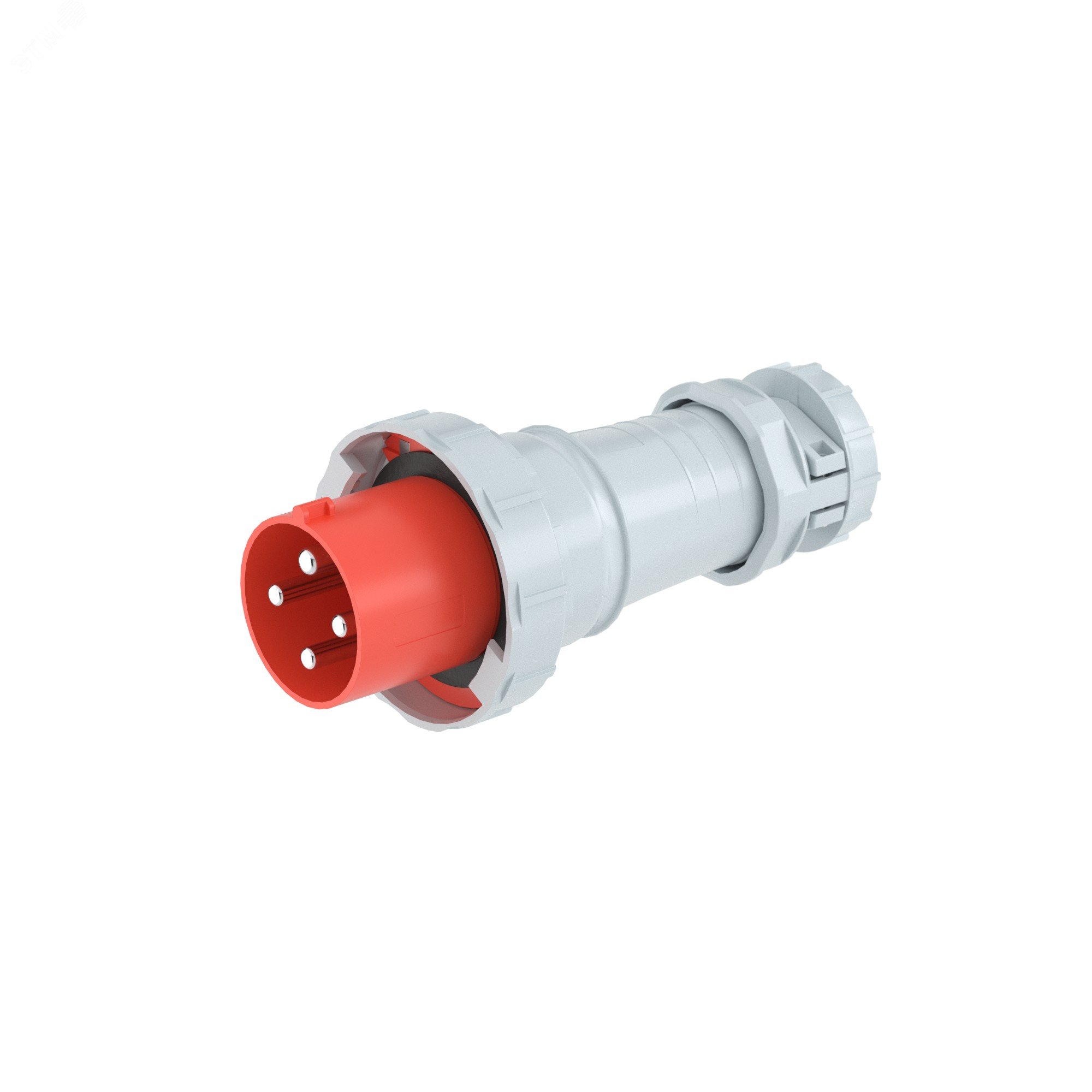 Вилка кабельная IP67 63A 3P+E 400V DIS2186336 - DKC