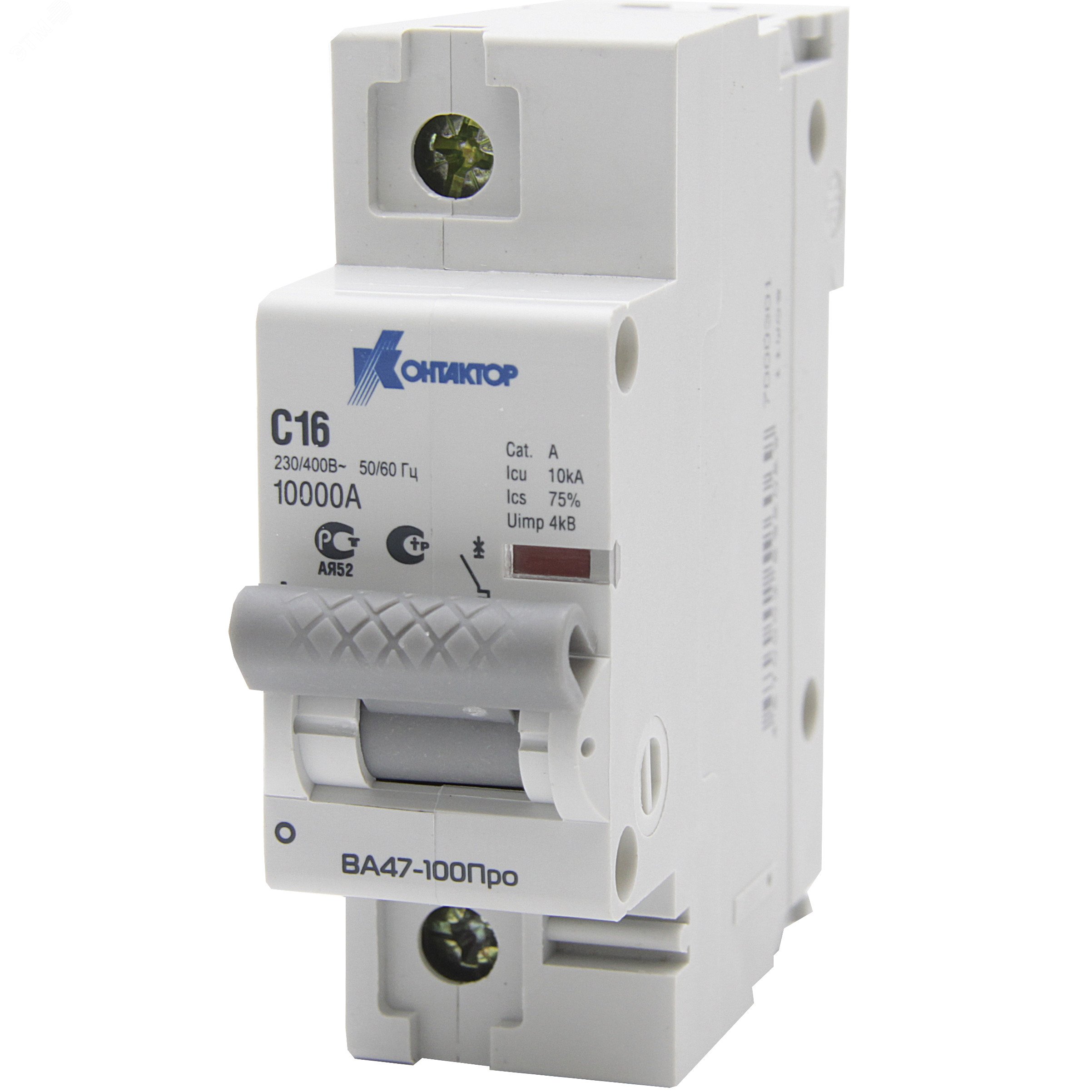 ВА47-100Про, 1P, 63A, Icu-10kA, х-ка С 7000308 - КОНТАКТОР(группа Legrand)