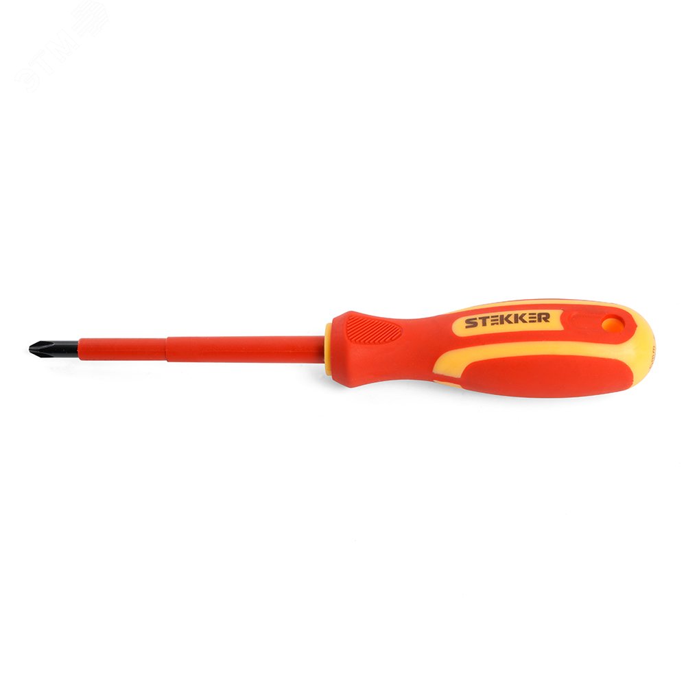 Отвертка крестовая диэлектрическая Ph1х80 1000В 39765 - Feron
