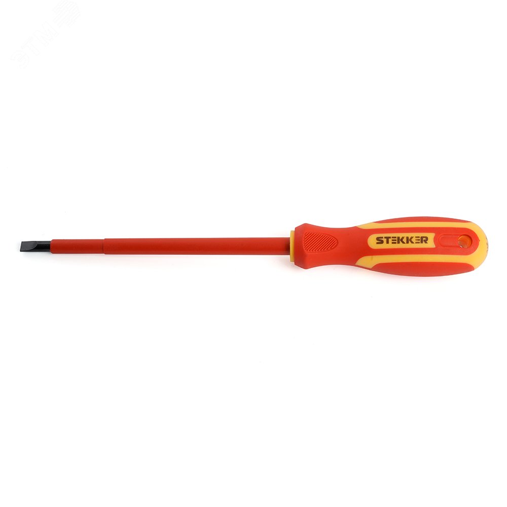 Отвертка шлицевая диэлектрическая SL4х100 1000В 39767 - Feron
